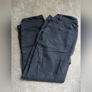 High Waisted Baggy Boyfriend Jeans